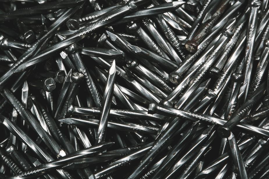 Nail-hardware-pile-texture-sarah-pflug