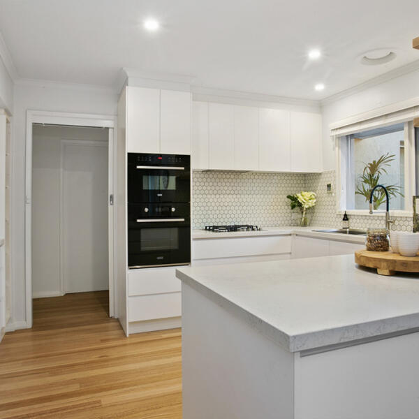 Kitchen renovation / extension project in Point Lonsdale by Michael Limb Builders