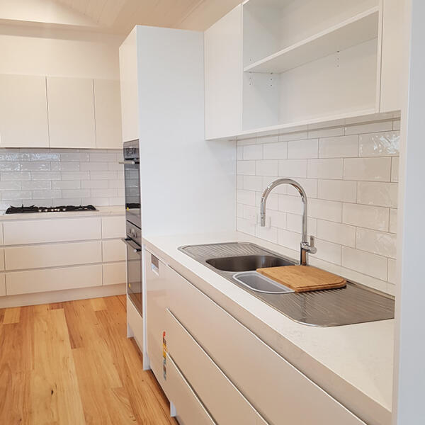 Simpson Street kitchen renovation / extension project by Michael Limb Builders