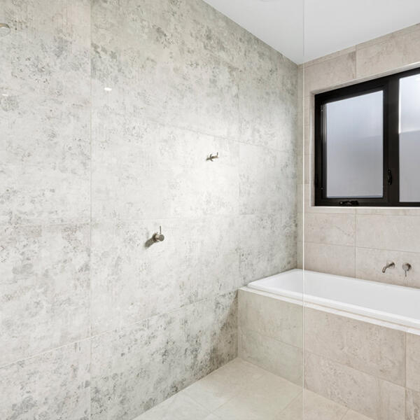 Bathroom in Wilkinson custom home built by Michael Limb Builders